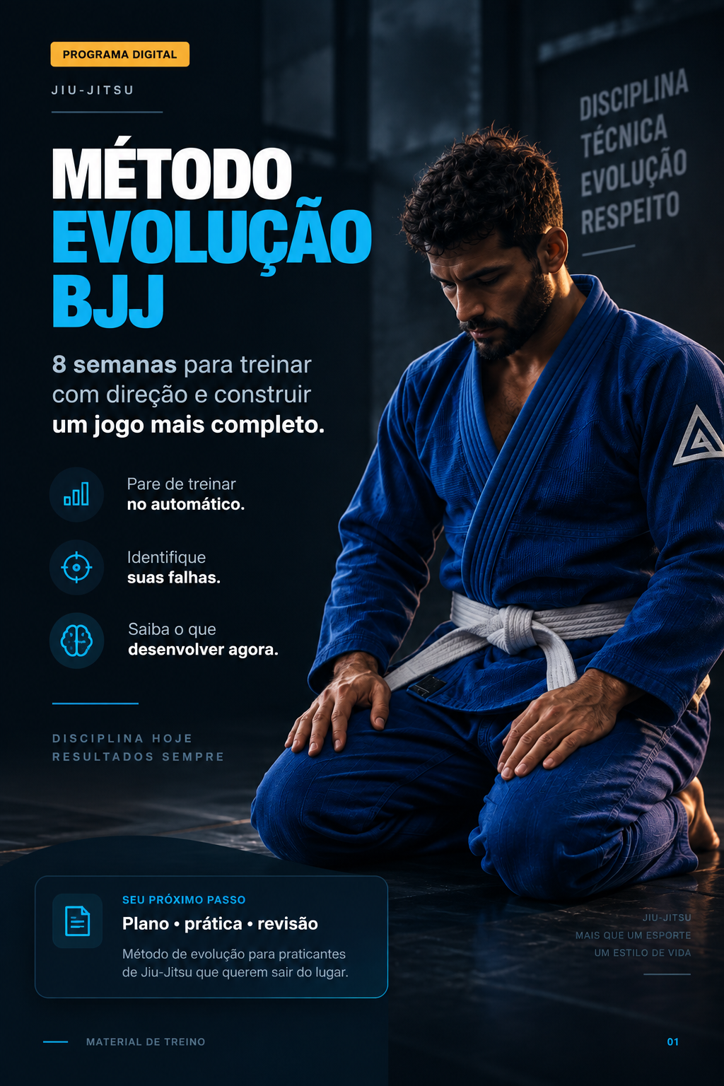 Capa do Método Evolução BJJ