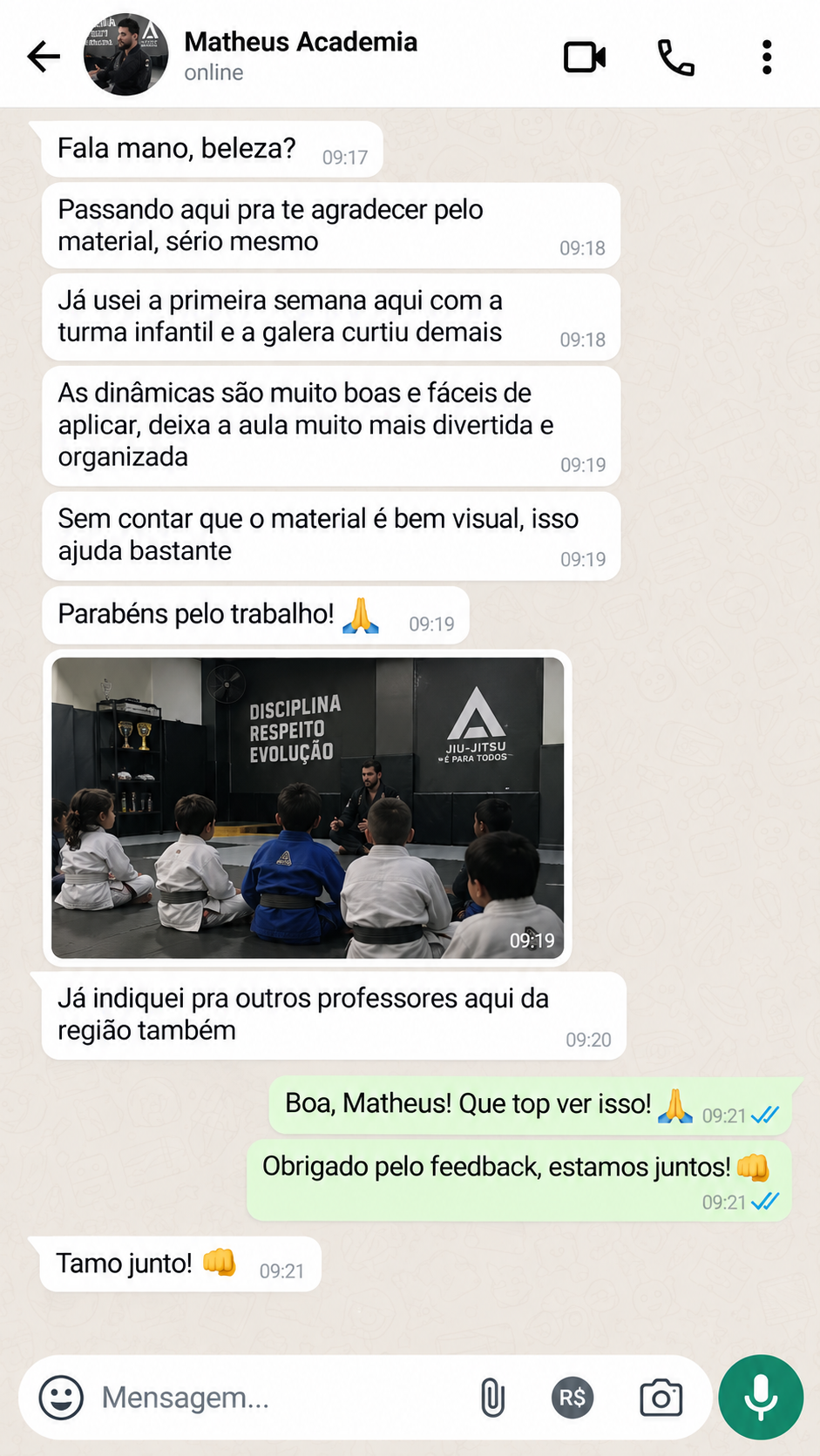 Depoimento de Matheus Academia sobre o Método Evolução BJJ